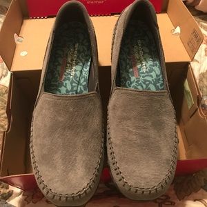 Skechers relaxed fit, memory foam slip-on sneakers